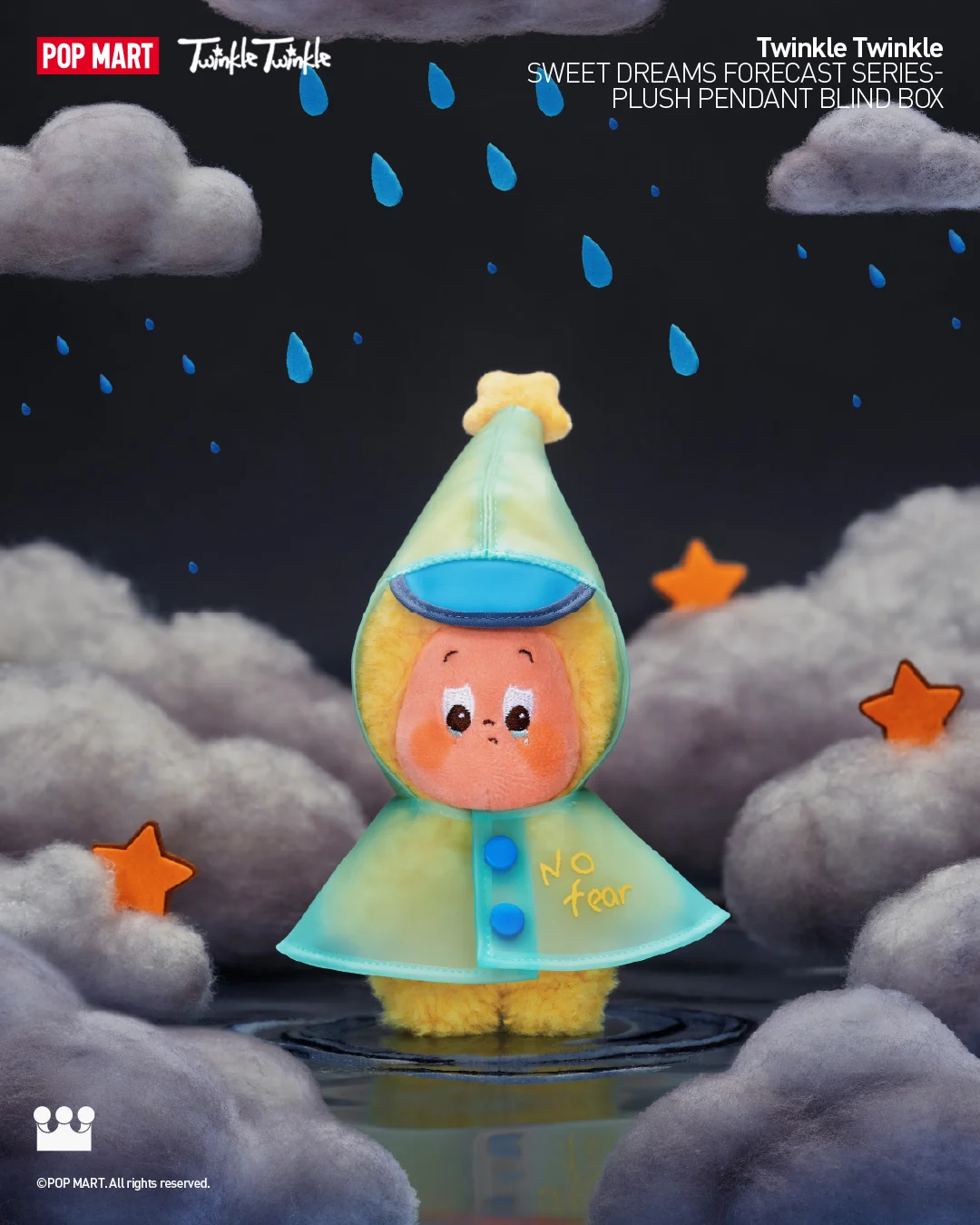 Twinkle Twinkle Sweet Dreams Forecast Series-Plush Pendant